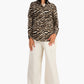 Carina Voile Zebra Print Shirt