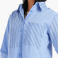 Carina Blue Poplin Basic Shirt