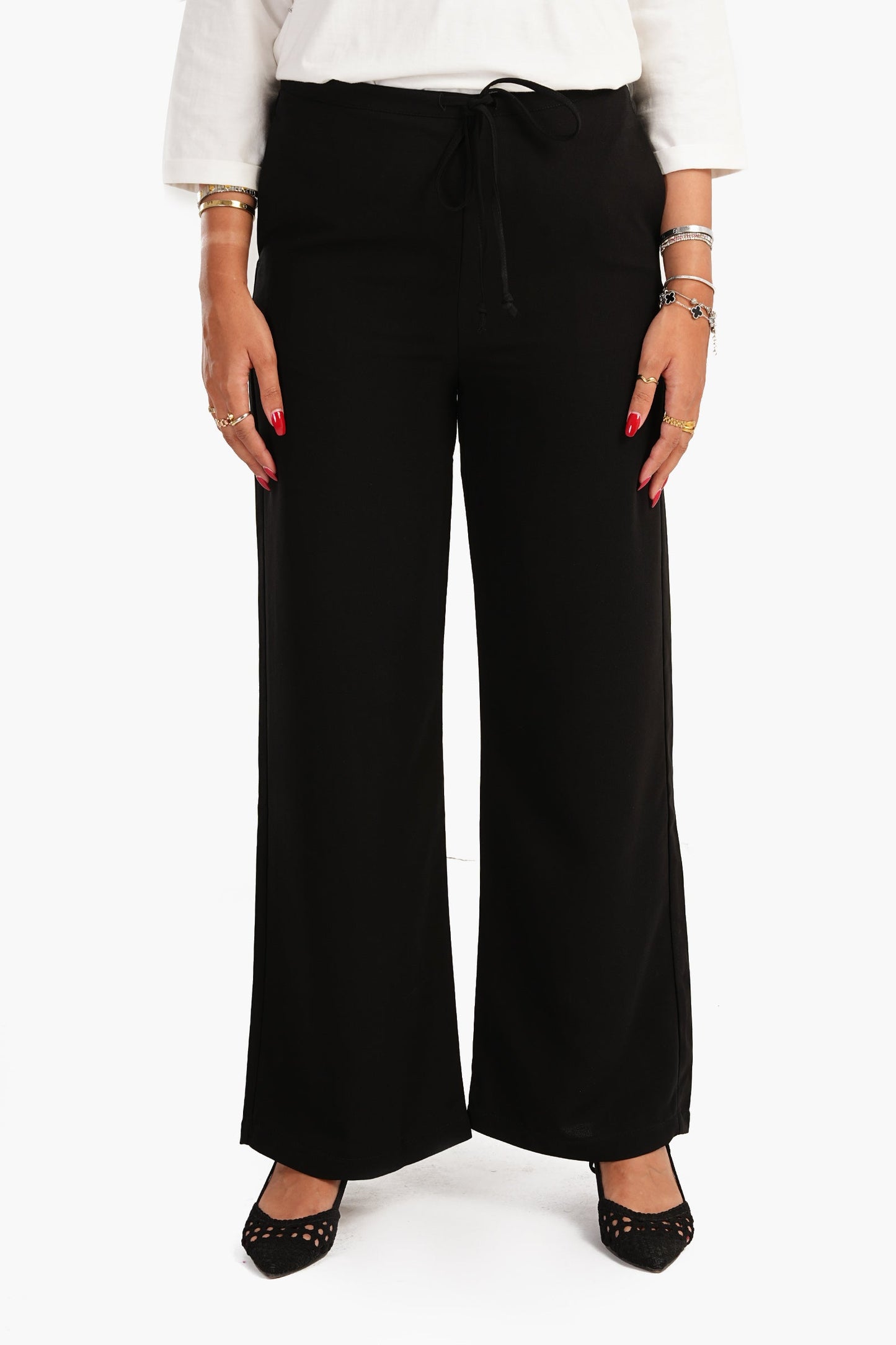 Carina Crepe Straight Cut Pants