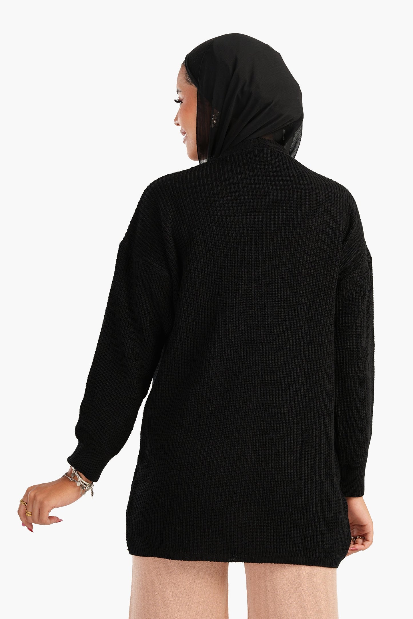 Trico Dropped Shoulder Cardigan