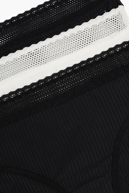 مجموعة من 3 سراويل داخلية من الفيسكوز