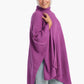 Poncho with Shoulder Metal Buttons