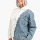 Melton & Denim Lounge Hoodie