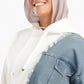 Melton & Denim Lounge Hoodie