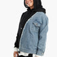 Melton & Denim Lounge Hoodie