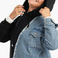 Melton & Denim Lounge Hoodie