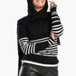 Soft Wool Pullover with Stripes