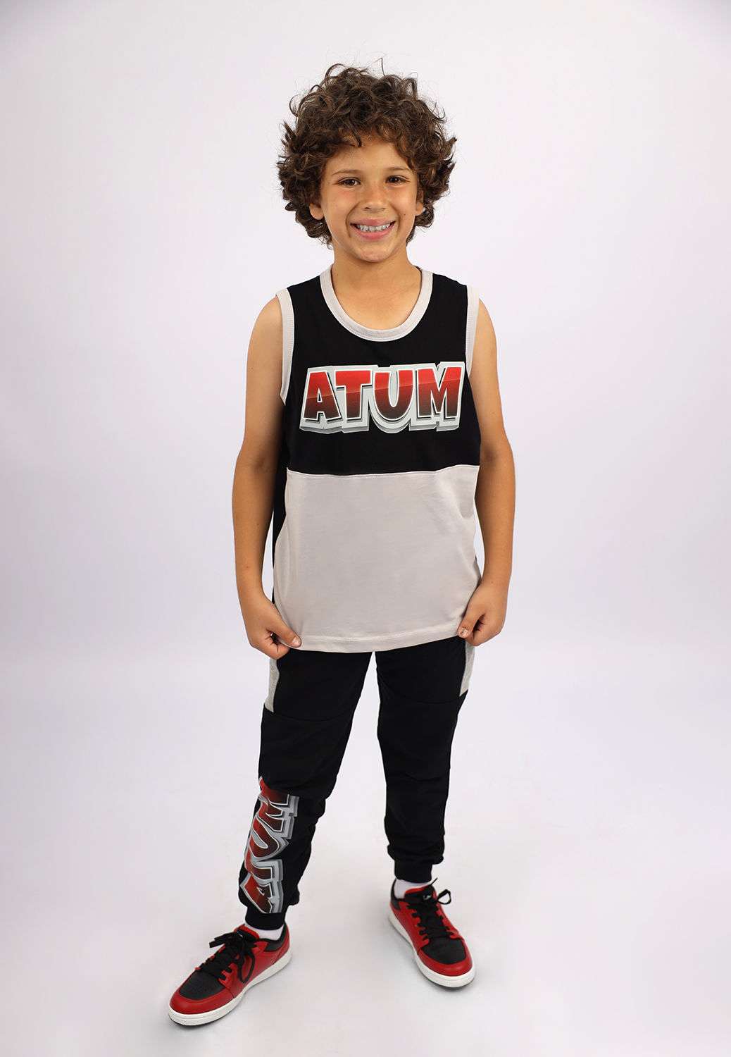 Atum Boy'S Wow Graphic Sweatpants