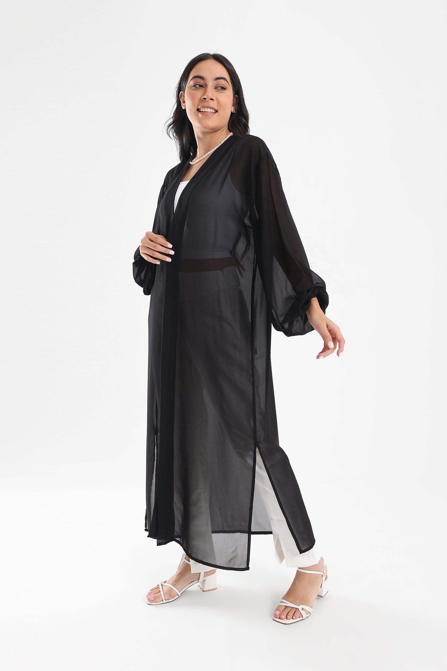 Chiffon Kimono with Side Slits - Carina - ??√É¬¢√¢‚Äö¬¨√¢‚Äû¬¢????????√É∆í√Ç¬±??√É¬Ø√Ç¬ø√Ç¬Ω√É∆í√Ç¬ø??√É‚Ä†√¢‚Ç¨‚Ñ¢?√É∆í√Ç¬ø????
