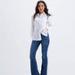 Carina Classic Shirt with Front Ruffles