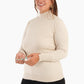 Basic Pullover with Ribbed Cuffs