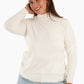 Basic Pullover with Ribbed Cuffs