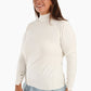 Basic Pullover with Ribbed Cuffs