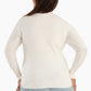 Basic Pullover with Ribbed Cuffs