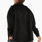 Black Snap Closure Lounge Shirt