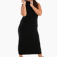 Wool Sleeveless Slim Fit Dress