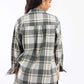 Carina Collared Neck Checkered Shirt