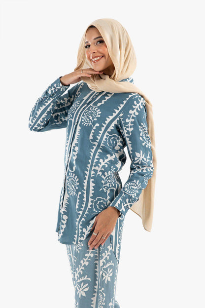 Collared Neck Lounge Shirt - Carina - ??√É¬¢√¢‚Äö¬¨√¢‚Äû¬¢????????√É∆í√Ç¬±??√É¬Ø√Ç¬ø√Ç¬Ω√É∆í√Ç¬ø??√É‚Ä†√¢‚Ç¨‚Ñ¢?√É∆í√Ç¬ø????