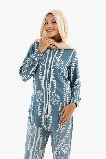 Collared Neck Lounge Shirt - Carina - ??√É¬¢√¢‚Äö¬¨√¢‚Äû¬¢????????√É∆í√Ç¬±??√É¬Ø√Ç¬ø√Ç¬Ω√É∆í√Ç¬ø??√É‚Ä†√¢‚Ç¨‚Ñ¢?√É∆í√Ç¬ø????