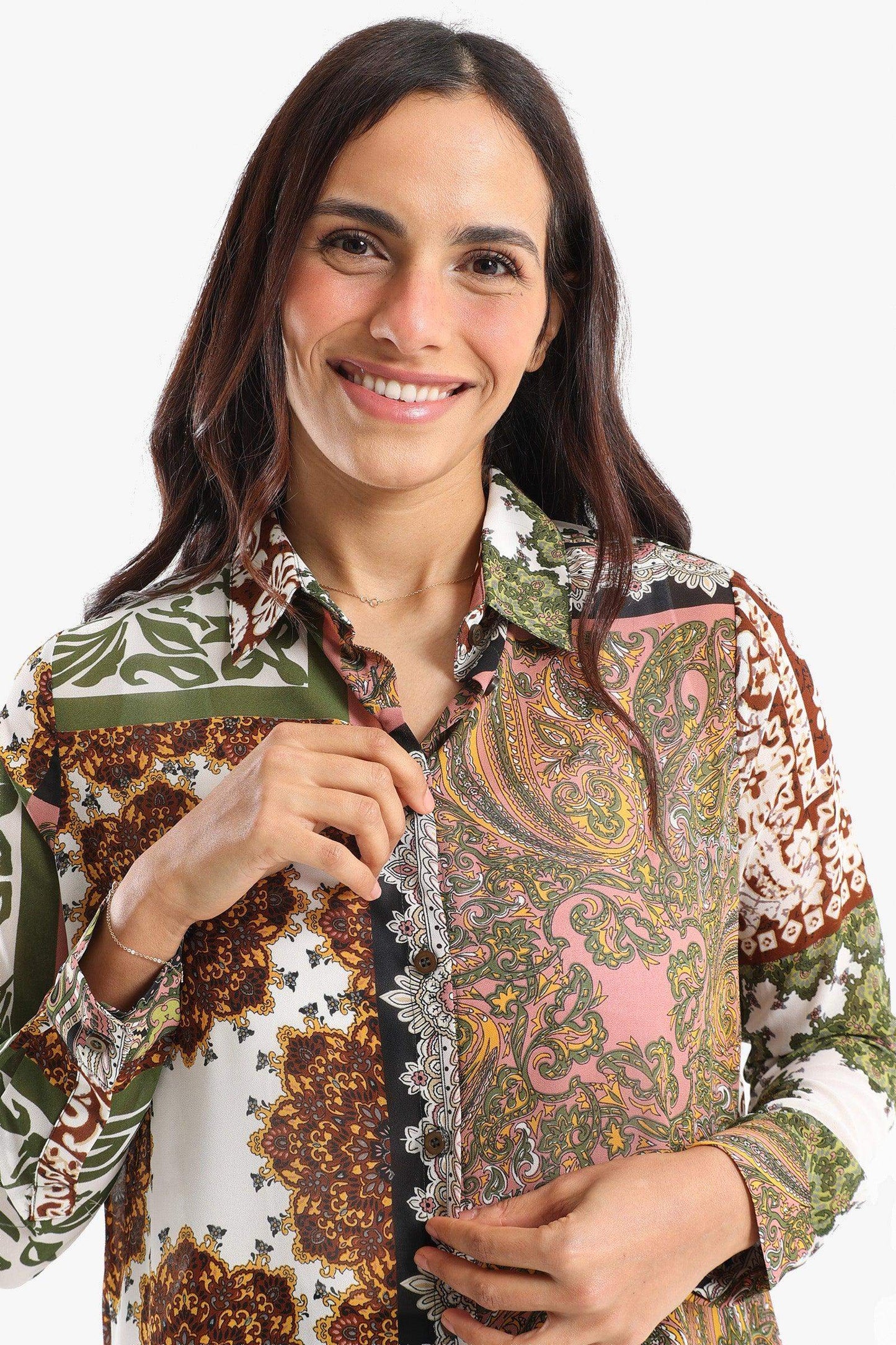 Colored Chiffon Long Shirt - Carina - ??√É¬¢√¢‚Äö¬¨√¢‚Äû¬¢????????√É∆í√Ç¬±??√É¬Ø√Ç¬ø√Ç¬Ω√É∆í√Ç¬ø??√É‚Ä†√¢‚Ç¨‚Ñ¢?√É∆í√Ç¬ø????