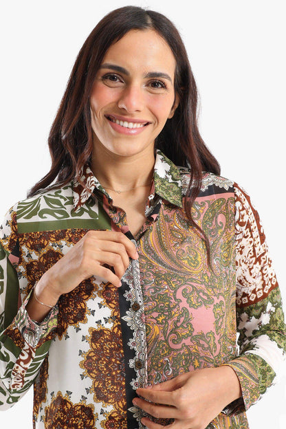 Colored Chiffon Long Shirt - Carina - ??√É¬¢√¢‚Äö¬¨√¢‚Äû¬¢????????√É∆í√Ç¬±??√É¬Ø√Ç¬ø√Ç¬Ω√É∆í√Ç¬ø??√É‚Ä†√¢‚Ç¨‚Ñ¢?√É∆í√Ç¬ø????