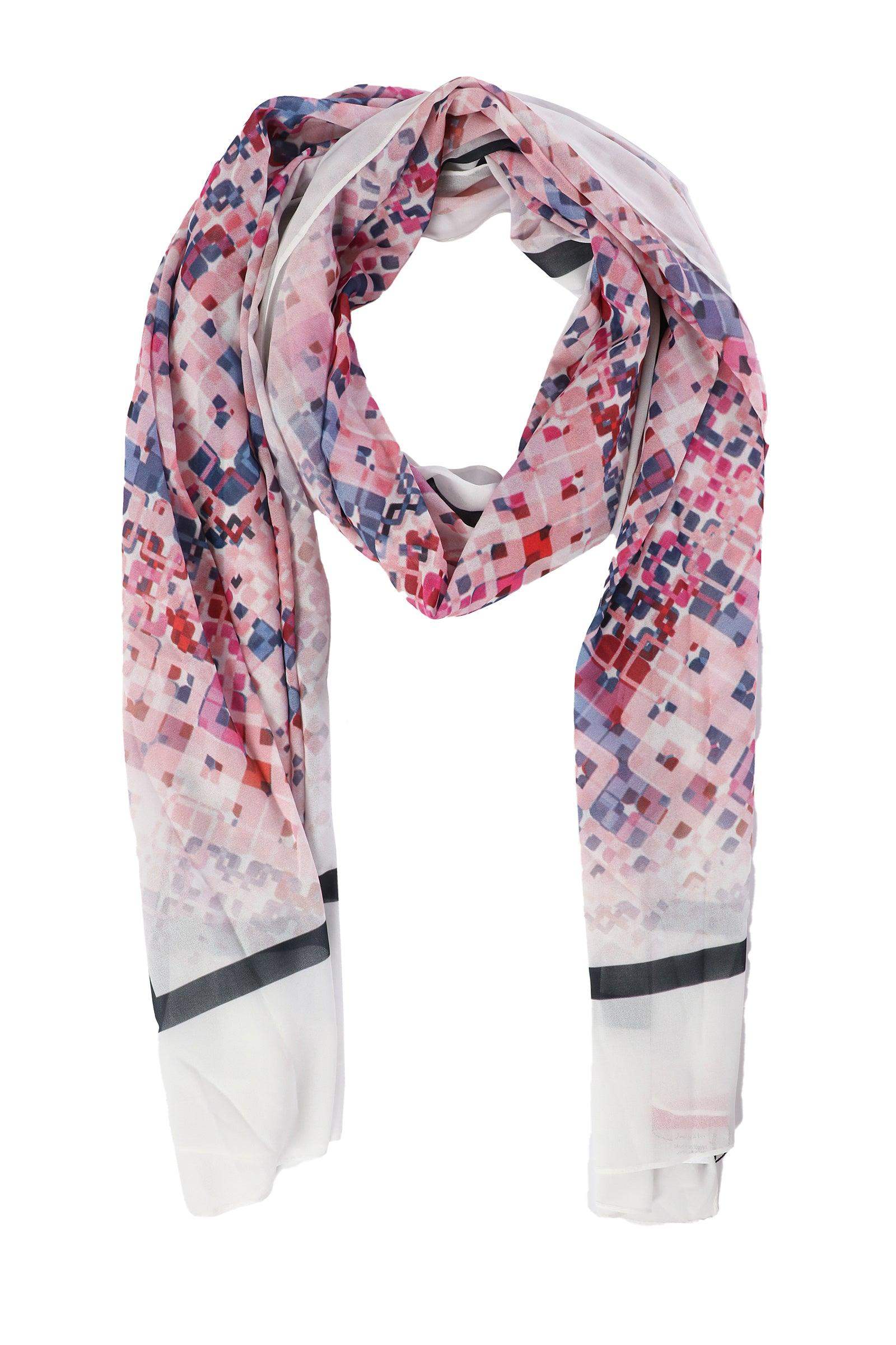 Colored Chiffon Scarf - Carina - ??Ã¢â‚¬â„¢????????ÃƒÂ±??Ã¯Â¿Â½ÃƒÂ¿??Ã†â€™?ÃƒÂ¿????