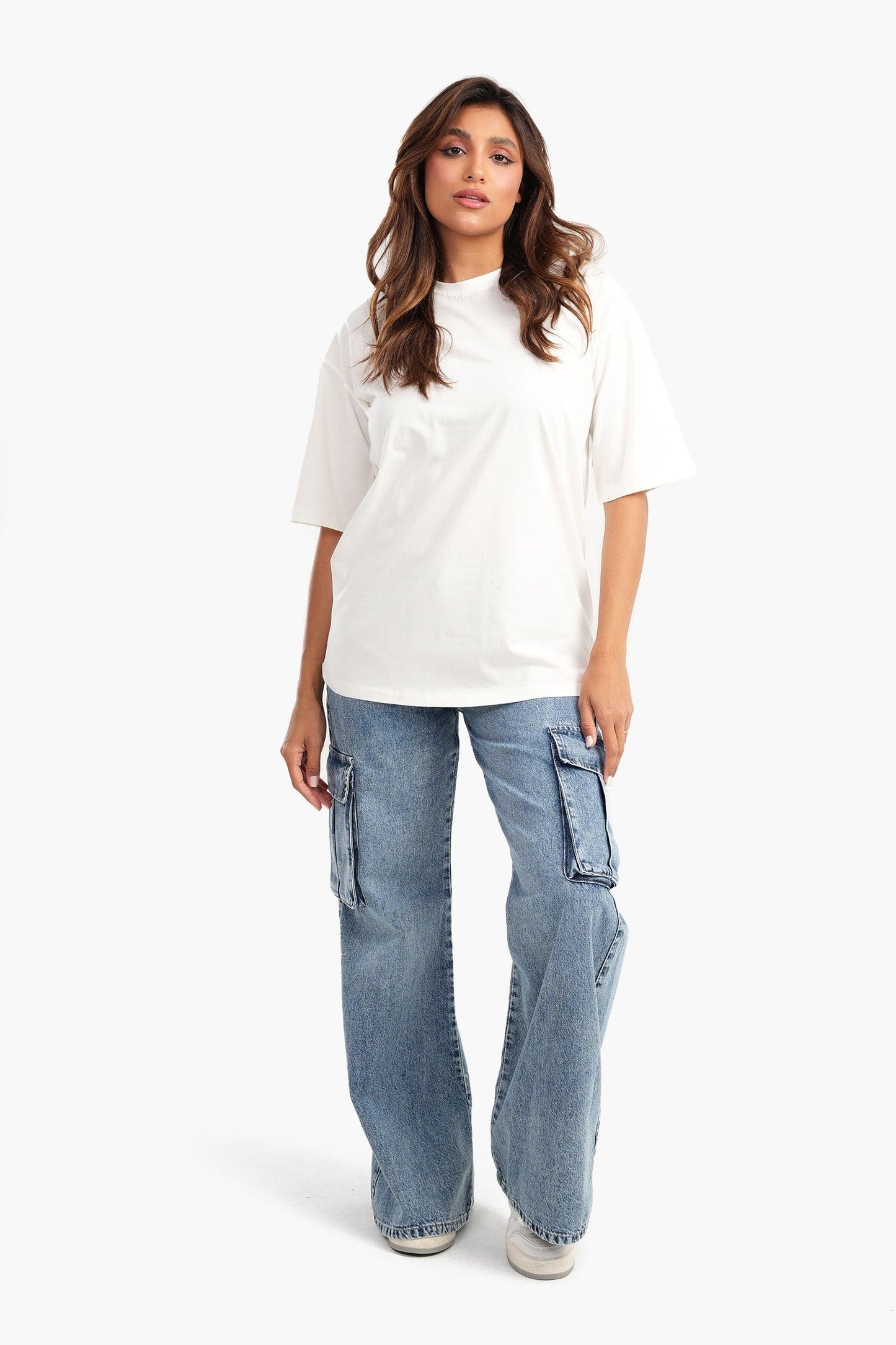 Cotton Relaxed Fit Basic T-Shirt