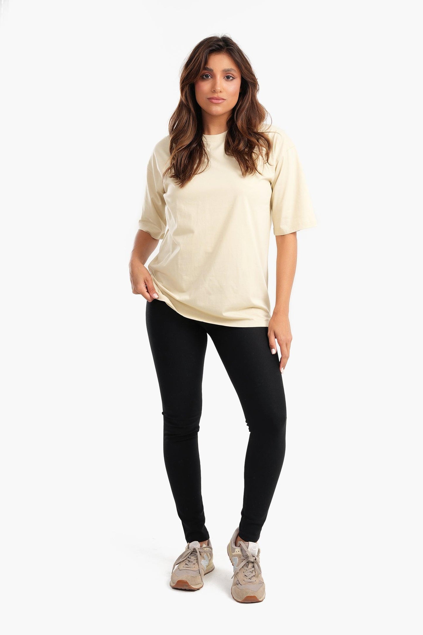 Cotton Relaxed Fit Basic T-Shirt