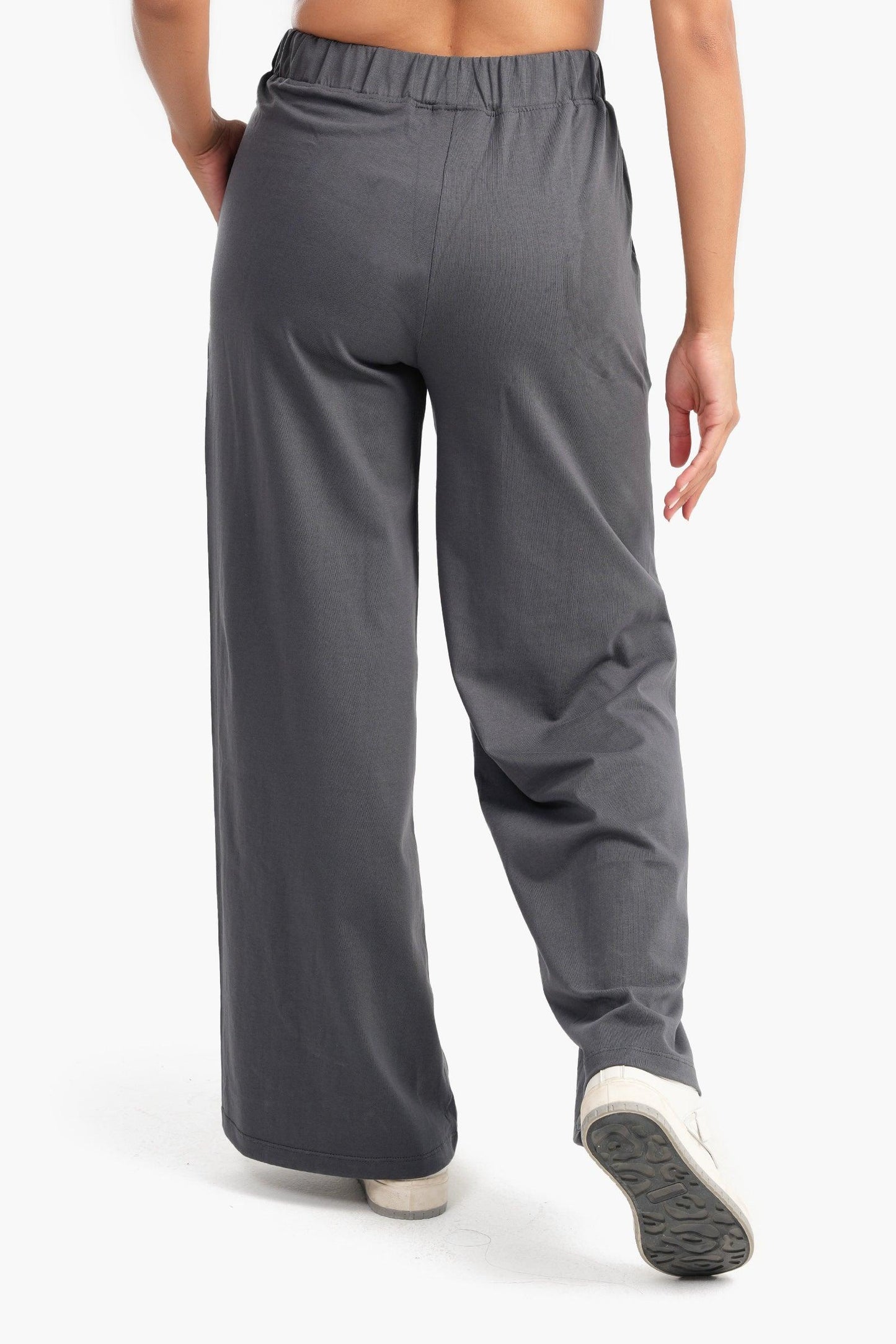 Dark Gray Cotton Comfy Lounge Pants