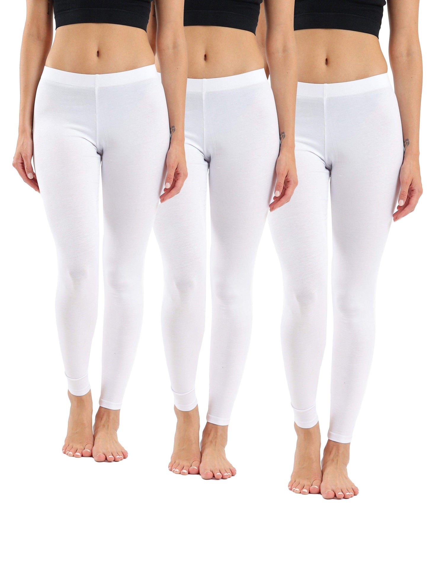 Carina Pack of 3 Cotton Leggings