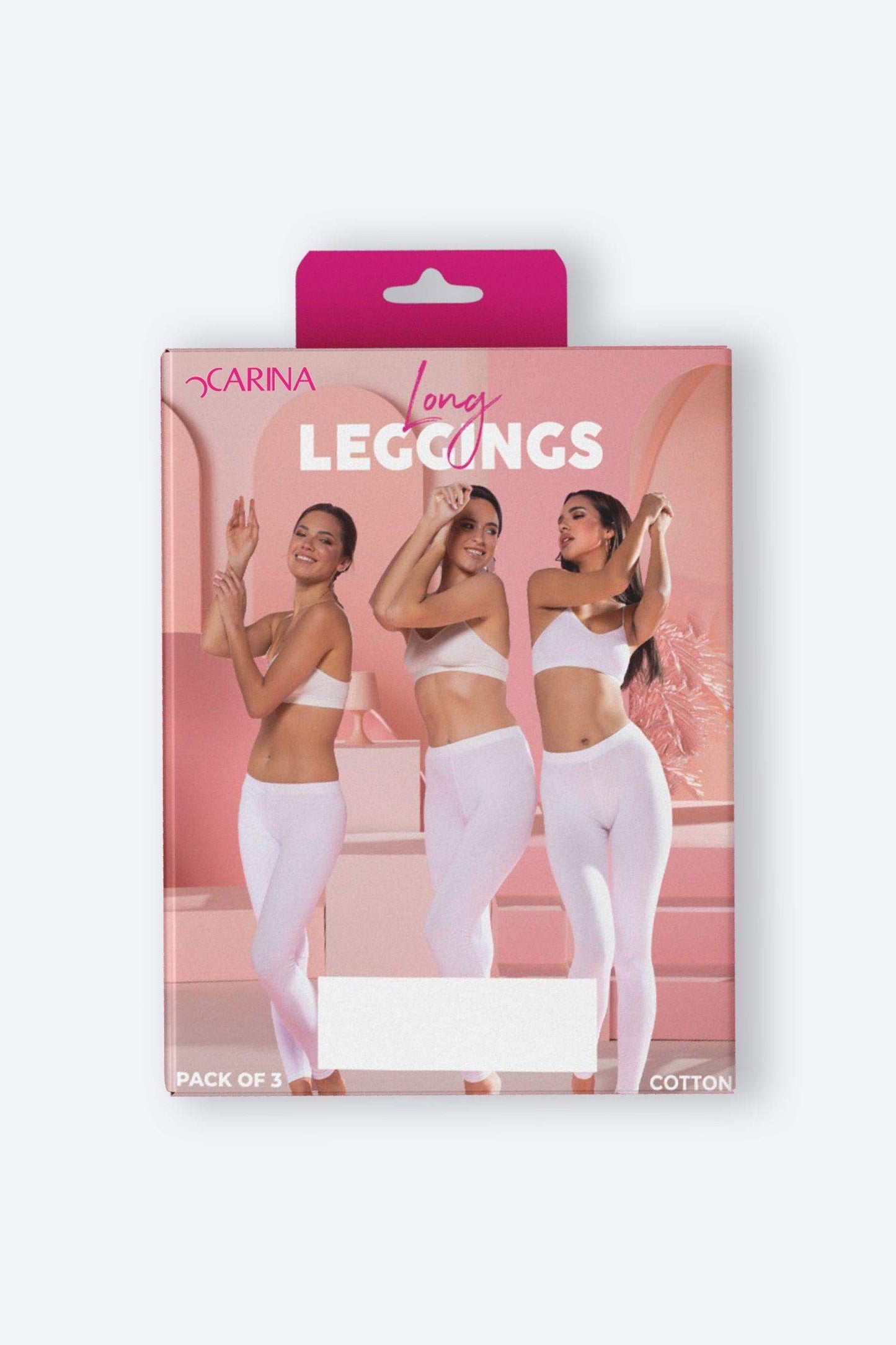 Carina Pack of 3 Cotton Leggings