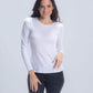 Carina Cotton Round Neck Top