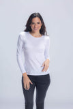 Carina Cotton Round Neck Top