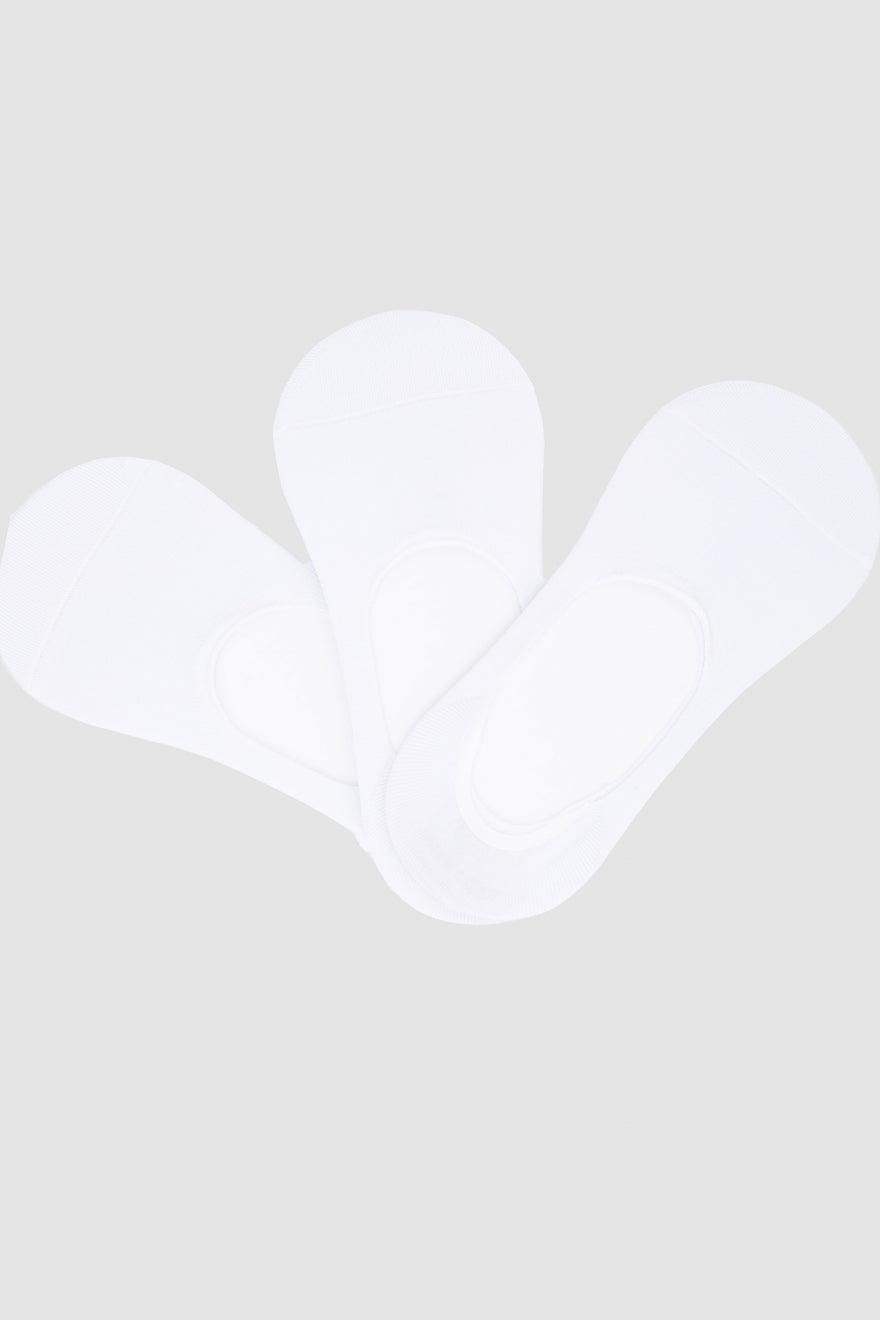 Cotton Solid Socks - 3 Pairs