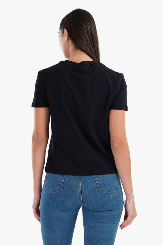 Carina Cotton T-Shirt with Chest Pocket