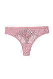 Carina Cotton Thong Panty with Lace