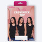 Carina Pack of 3 Crew Neck Seamless Microfiber Sleeveless Top