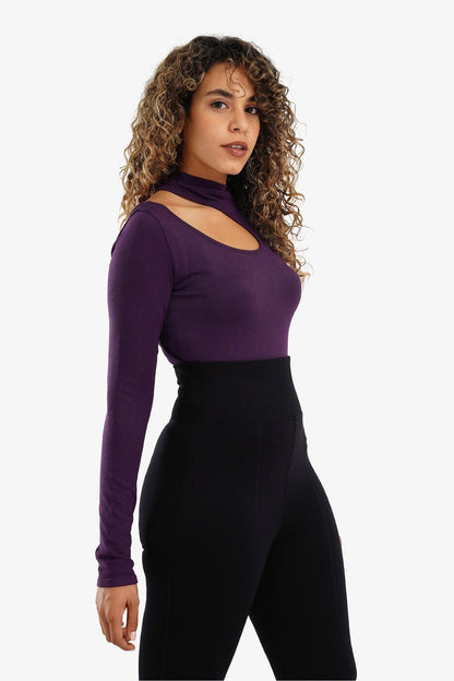 Cut-Out High Neck Top - Carina - ??Ã¢â‚¬â„¢????????ÃƒÂ±??Ã¯Â¿Â½ÃƒÂ¿??Ã†â€™?ÃƒÂ¿????