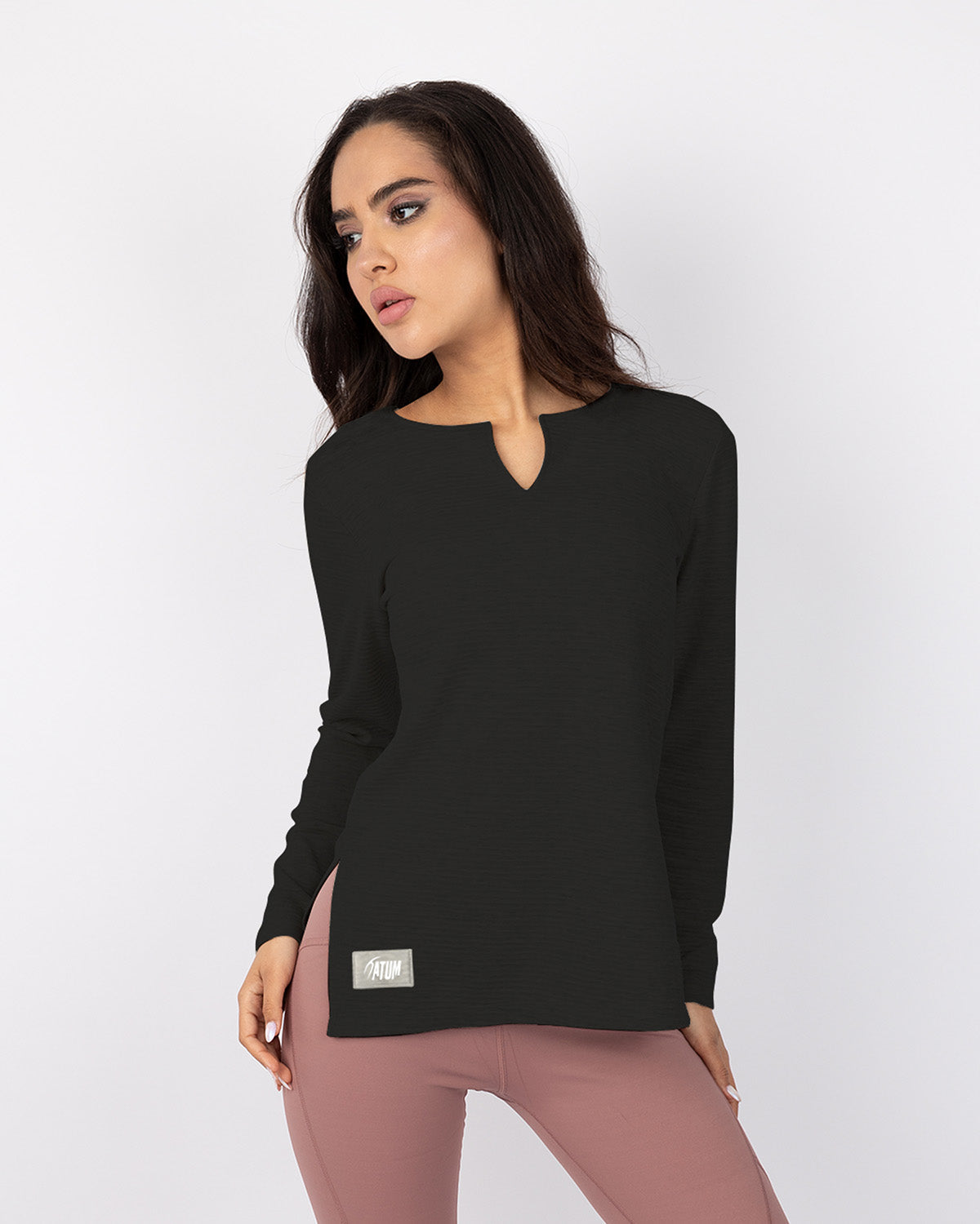 Atum Wo Cotton Rib Long Sleeve T-Shirt