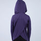 Purple Vivid Long-Sleeve Hoodie for Girls