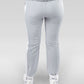 Gray Printed Sports Sweatpants for Girls