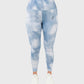 ATUM| Yoga Printed Women's Leggings - Blue