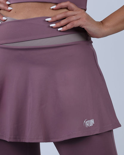 Dusty Purple Flexi Flair Skirted Leggings