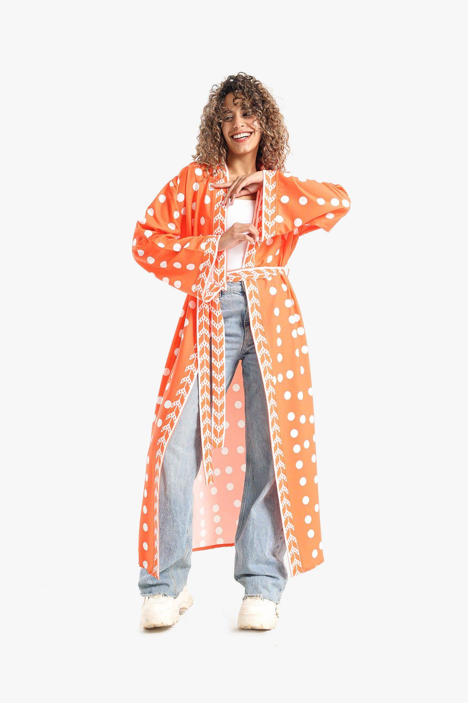 Dotted Print Midi Kimono - Carina - ??√É¬¢√¢‚Äö¬¨√¢‚Äû¬¢????????√É∆í√Ç¬±??√É¬Ø√Ç¬ø√Ç¬Ω√É∆í√Ç¬ø??√É‚Ä†√¢‚Ç¨‚Ñ¢?√É∆í√Ç¬ø????