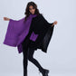 Carina Dual Tone Knitted Poncho