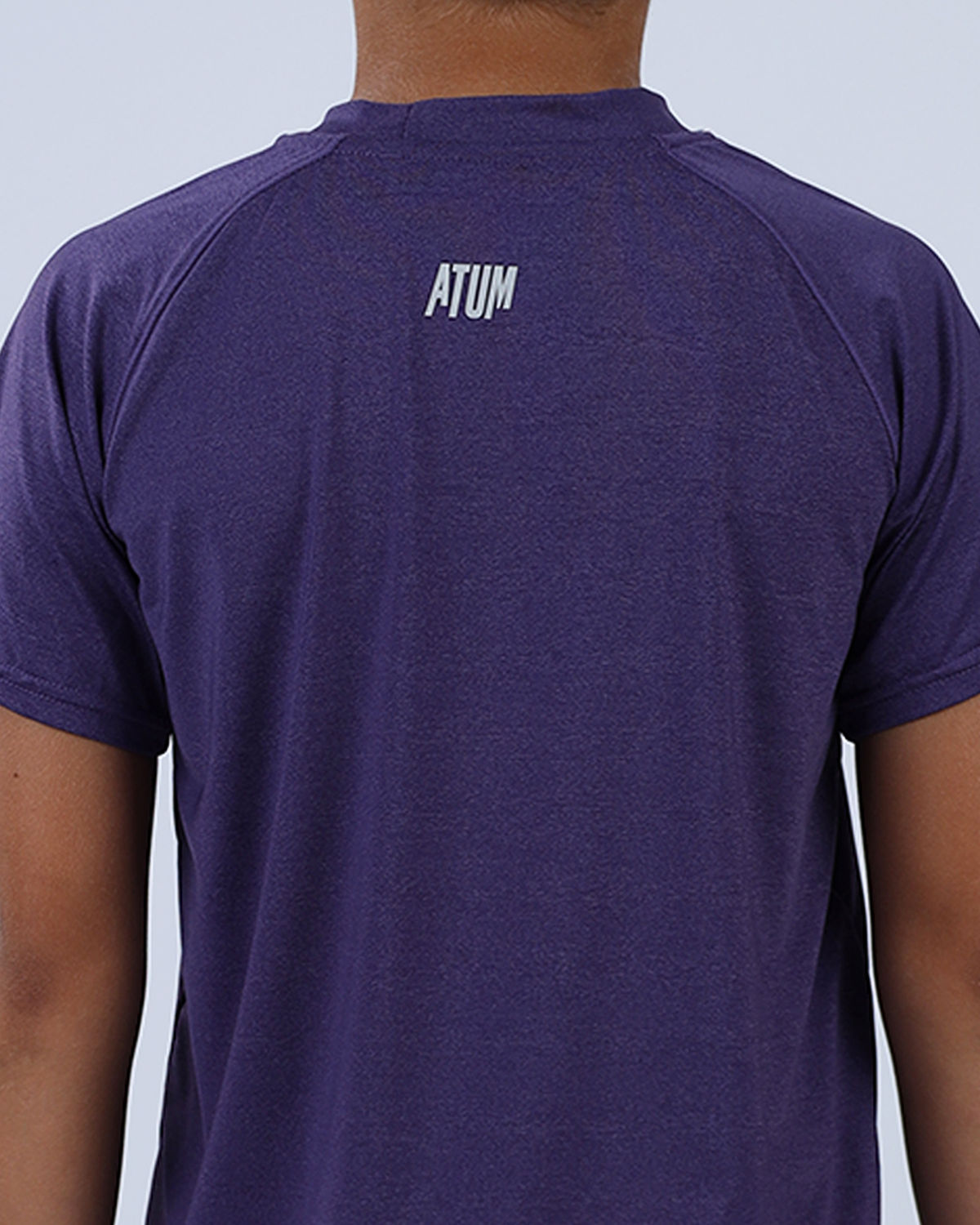 Purple Power-On Sports T-Shirt for Teen Boys