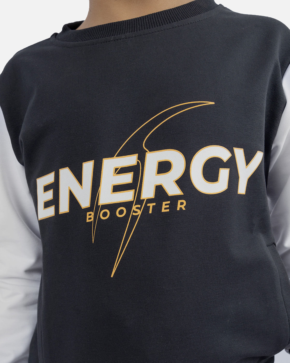 Black Energy Sweatshirt for Boys