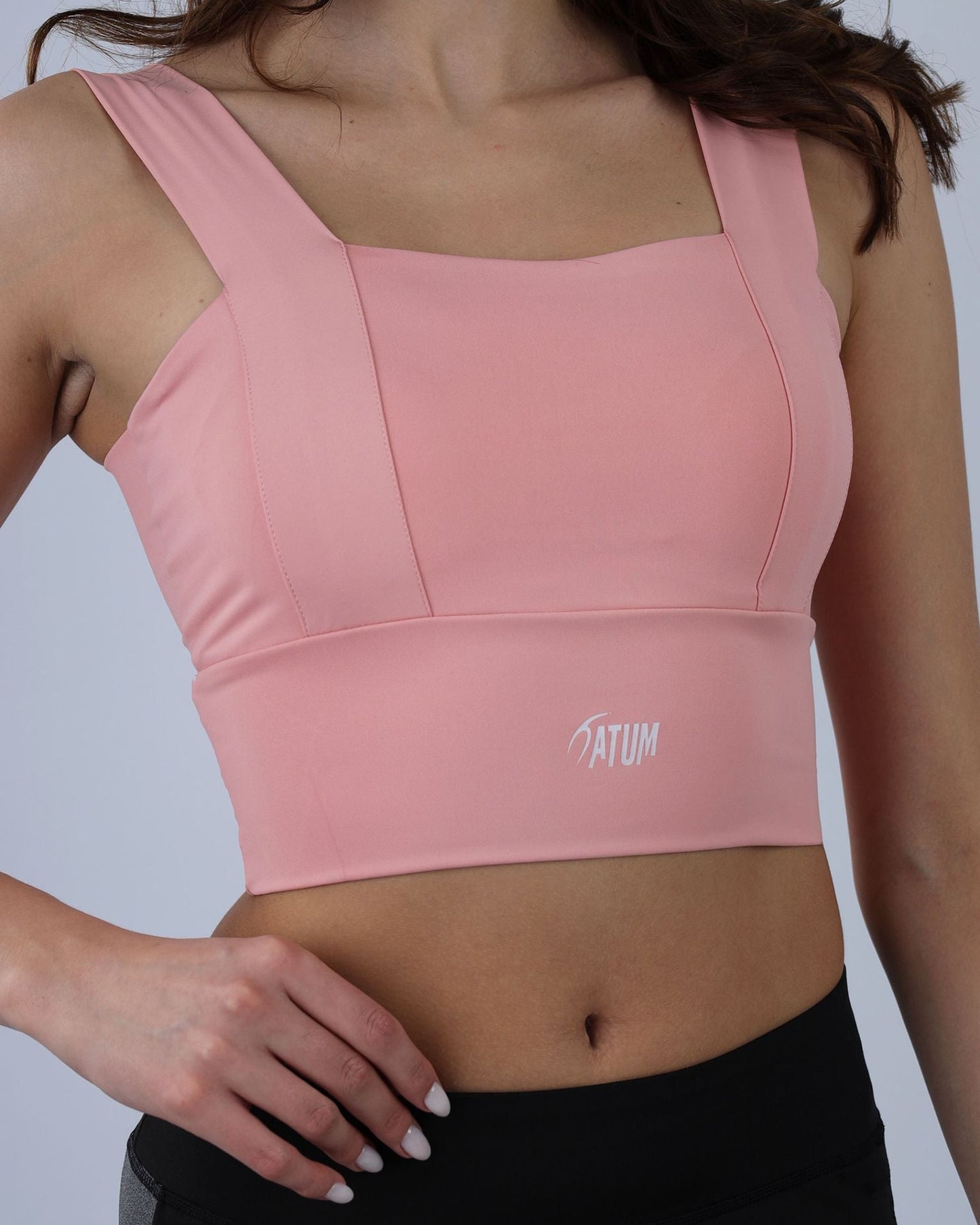 Pink Life Yoga Fitness Sports Bra