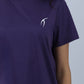 Purple Hyper Short Sleeves Training Top