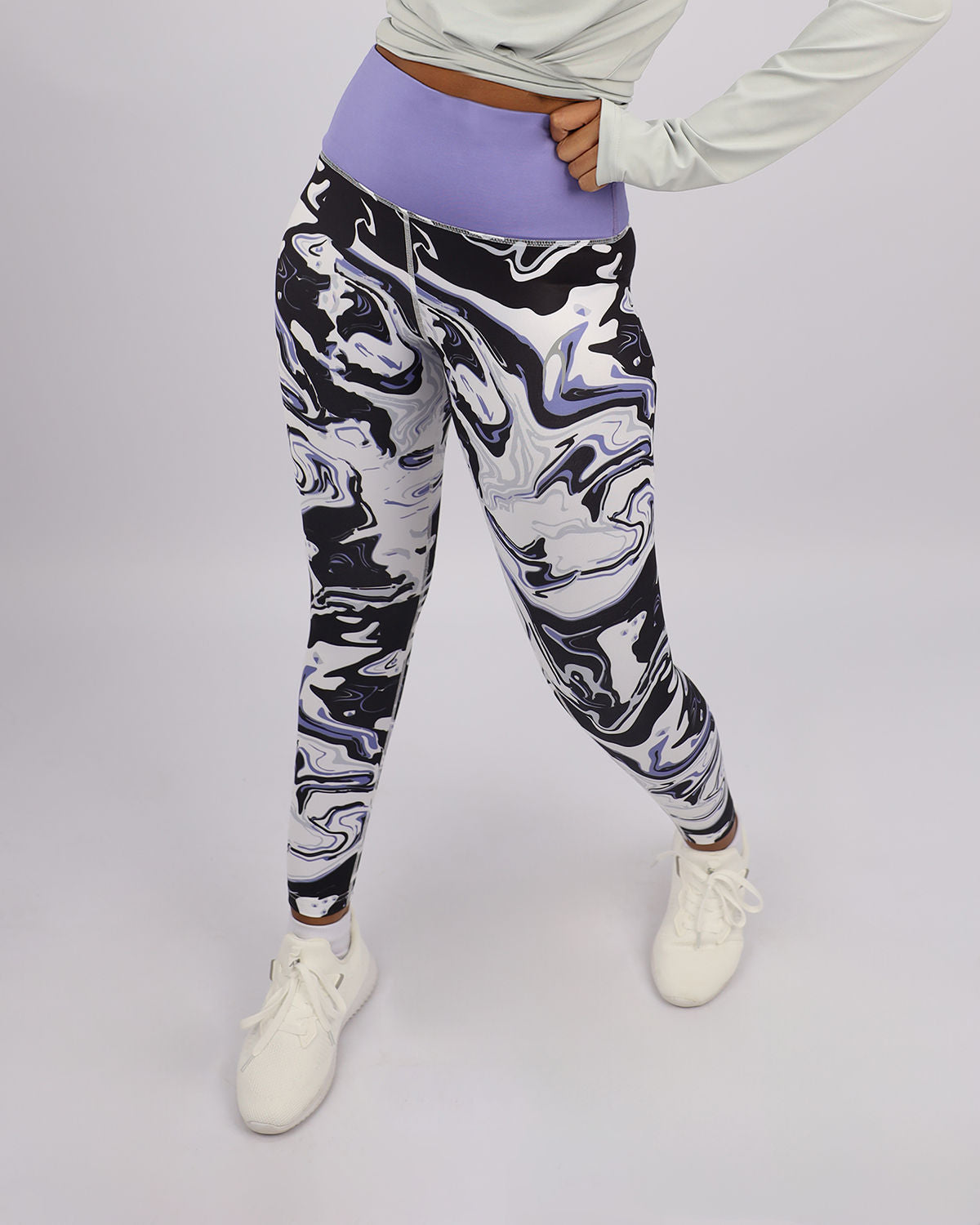 Blooming High Waist Women's Leggings